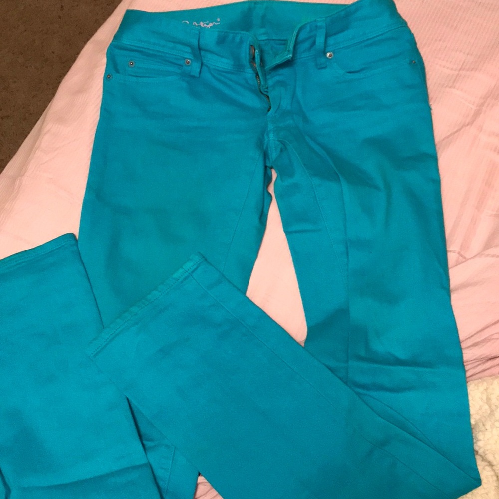 Lily Pulitzer Worth Straight Jean size 00